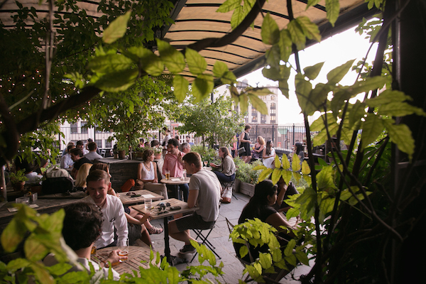 The McKittrick Hotel’s Gallow Green is a fine destination after the immersive “Sleep No More” theatrical experience. Photo courtesy of McKittrick Hotel.